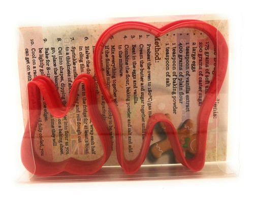 Tooth molar cookie cutter set - molar,