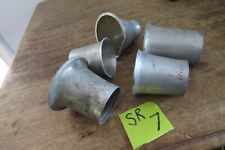 ALLOY CARB BELLMOUTHS SMALL JOB LOT x 5   BSA TRIUMPH AJS VILLIERS