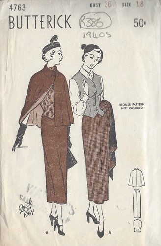 1940s vintage sewing - 1940s, pattern