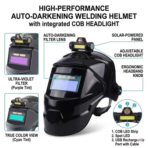 Auto darkening welding helmet - auto,