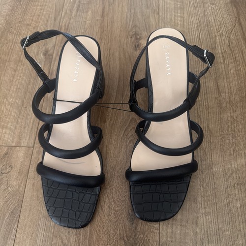 Matalan strappy black sandals - black,