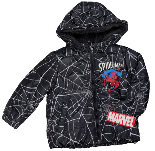 Spiderman boys puffer - boys,