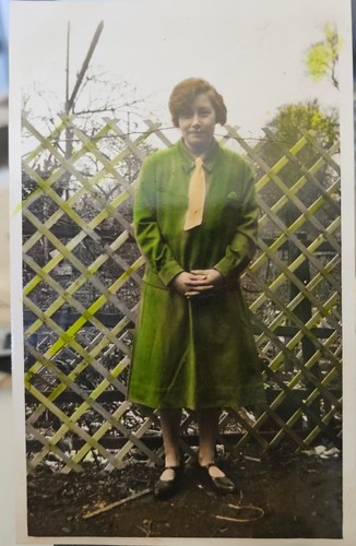 Vintage 1920s hand coloured - 1920s, hand-coloured