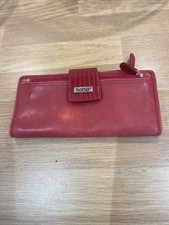 HOTTER Red Leather Purse