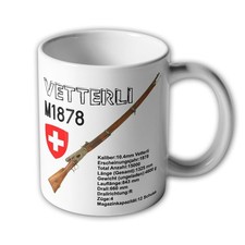 Cup Vetterli Repeating Rifle M1878 Switzerland Rifle Cup #46142