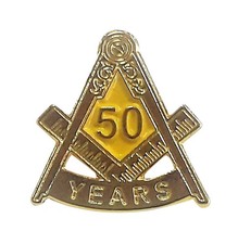 FREEMASONS MASONIC 50 YEAR