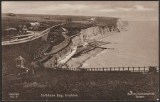 BRIGHTON postcard Saltdean Bay