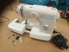sewing machine used working