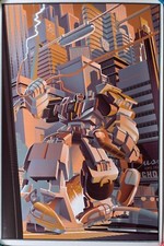 Transformers Devastator by Laurent Durieux Variant Ed x/84 Print Poster Art