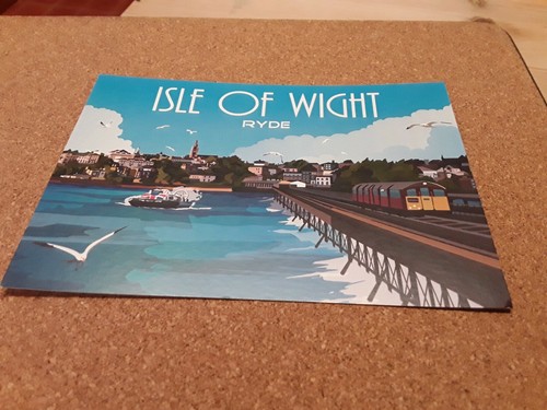 Postcard ryde isle wight - isle,