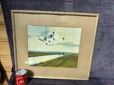 Large Framed 1951 Peter Scott