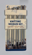 8pc Knitting Needle Set 25cm x