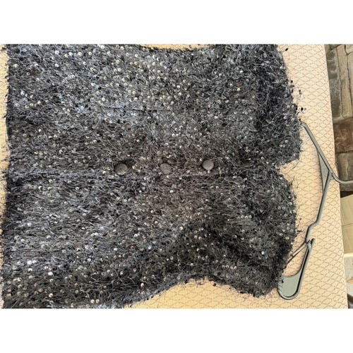 Zara black sequin eyelash - zara,