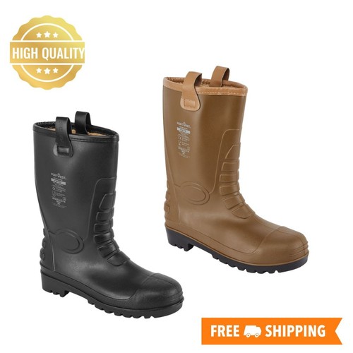 Mens leather rigger - leather,