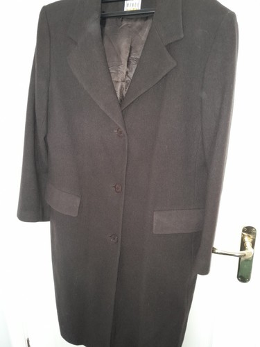 Vintage brown mondi coat size - vintage,