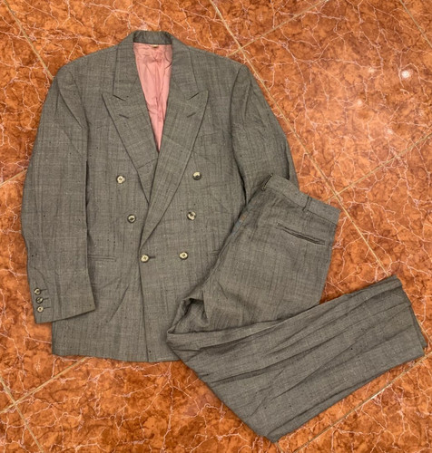 Vintage wool blend double