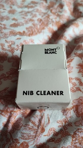 Mont blanc nib - blanc, cleaner