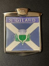 SCOTLAND VINTAGE RENAMEL  CAR