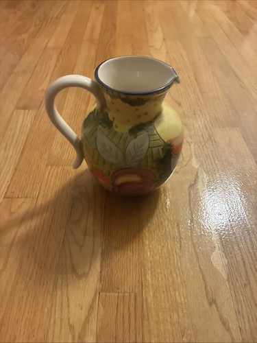 Hand painted jug - hand,