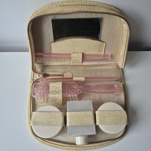50s vintage travel vanity - 50s,