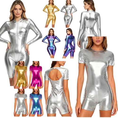 Women shiny metallic one - shiny,
