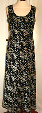 MANDY MARSH BLACK SPOTTY DRESS    SIZE  12      