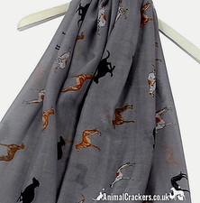 Greyhound scarf lightweight