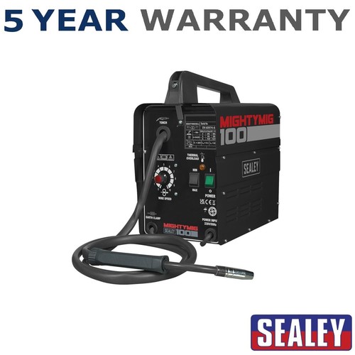Sealey gasless mig - sealey, 100a