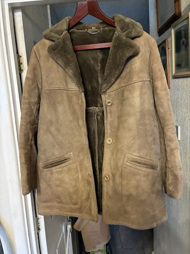 Ladies suede coat size - ladies, 14