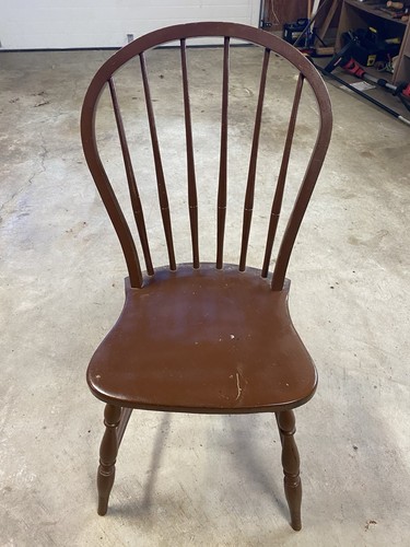 Vintage hoop back windsor - back,