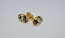 Duchamp London Men's Cufflinks , Golden-  multi-coloured designed, BRAND NEW