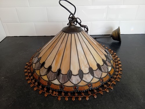 Large multi colour tiffany - colour,