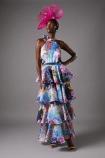 Coast Navy Maxi Dress Womens Occasion Dresses