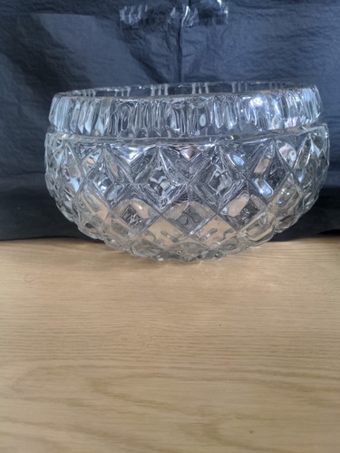 Vintage heavy crystal fruit - vintage,