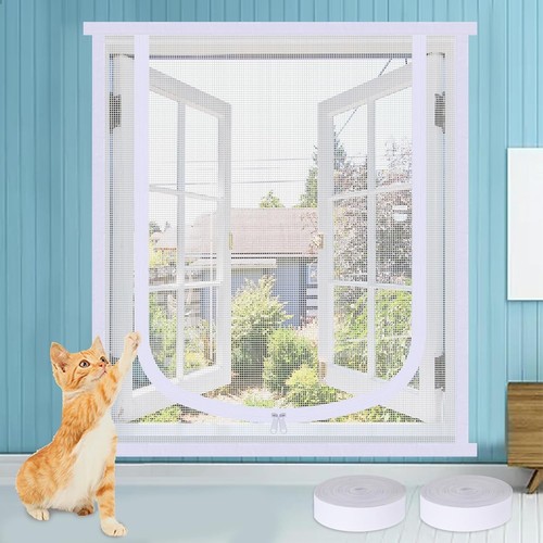 Thickened cat window screen - window,