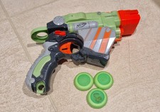 Nerf Vortex Proton Disc Launcher Blaster - Fully Working + 3 Discs/Bullets