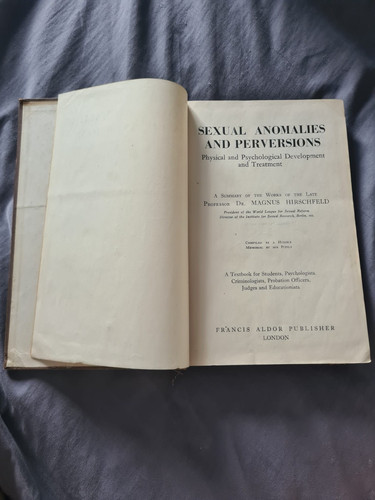 Sexual anomalies and - anomalies,