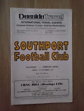 Southport v Hereford United