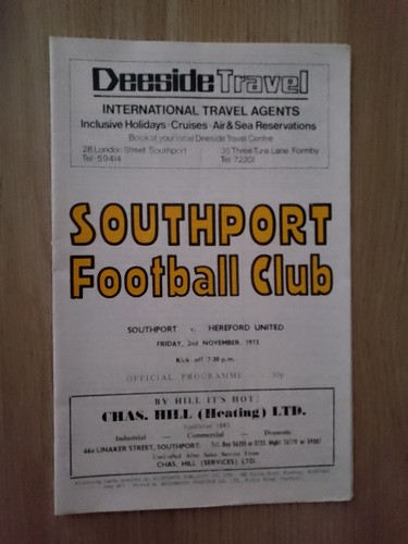 Southport hereford united - v,