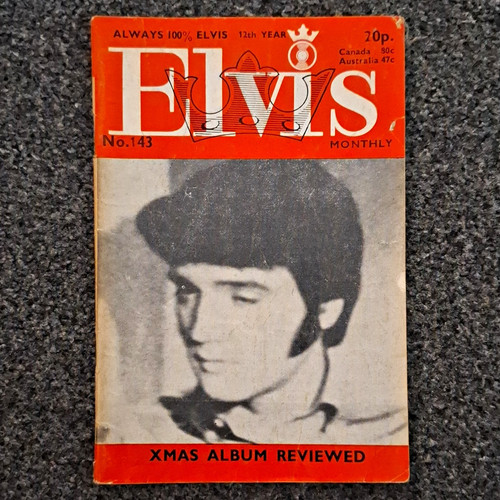 Elvis monthly magazine issue - elvis,