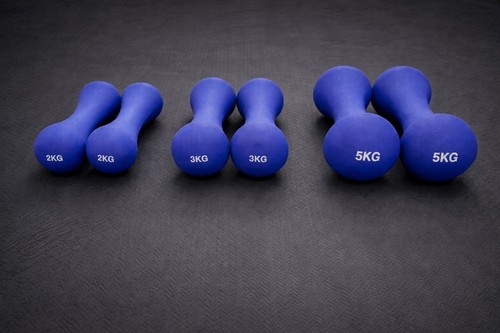 Neoprene dumbbells 2kg 3kg - neoprene,