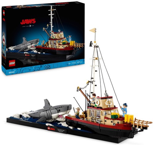 Lego 21350 jaws - jaws, (lego