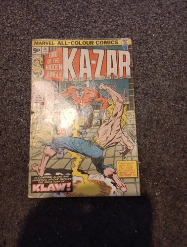 Kazar comic marvel rare - kazar,