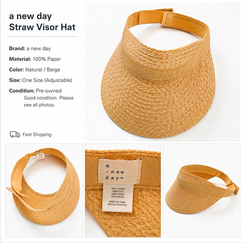 New day women paper - new, straw