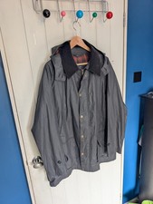Mens Mackintosh Ireland By Francis Campelli Raincoat Size XL Grey RRP £600