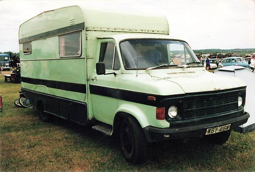 Old motorhome vintage photo - old,