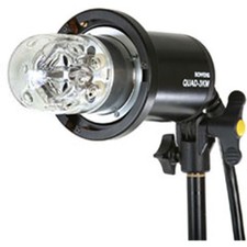 Bowens Bw7652 Quad 3Km Mini Flash Head With Uv Corrected Dome - New Open Box