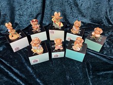 8 x Boxed Pendelfin Rabbit