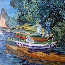 Vincent Van Gogh Bank Of The Oise At Auvers Open Edition