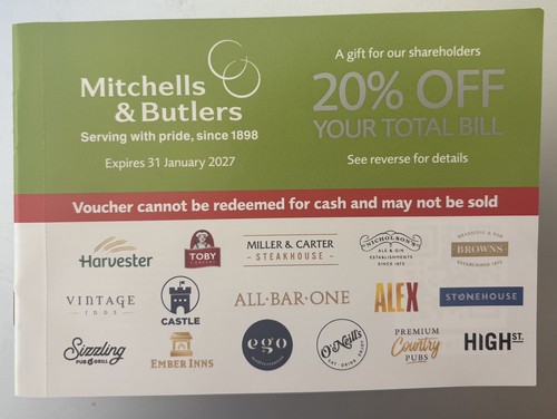 Off total bill mitchells - total,